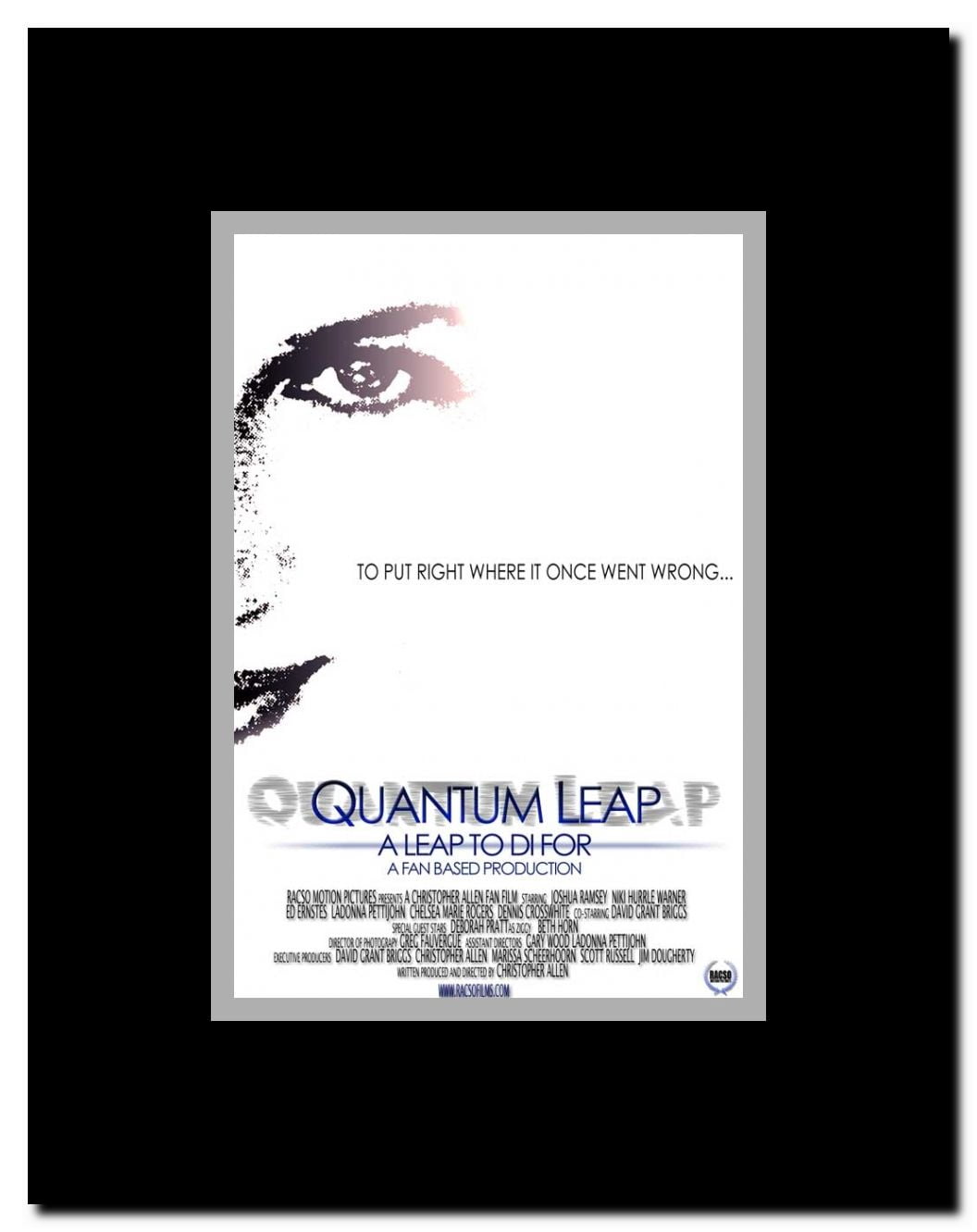 Quantum Leap: A Leap to Di for Framed Movie Poster