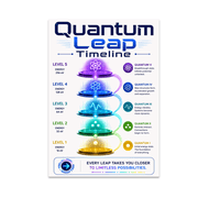 Quantum Leap Timeline Wall Art - Sci-Fi Enthusiast - 13x19 Poster Print