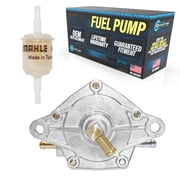 Quantum Mechanical OEM Fuel Pump + Genuine Mahle Filter for Suzuki King Quad 4WD LT-F300F Carbureted 1999-2002, Replaces 15100-19B01