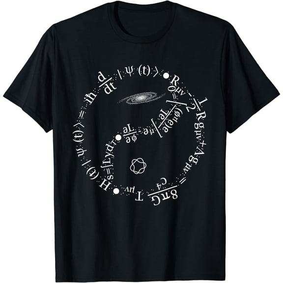 Quantum Mechanics Formula - String Theory Maths Universe T-Shirt