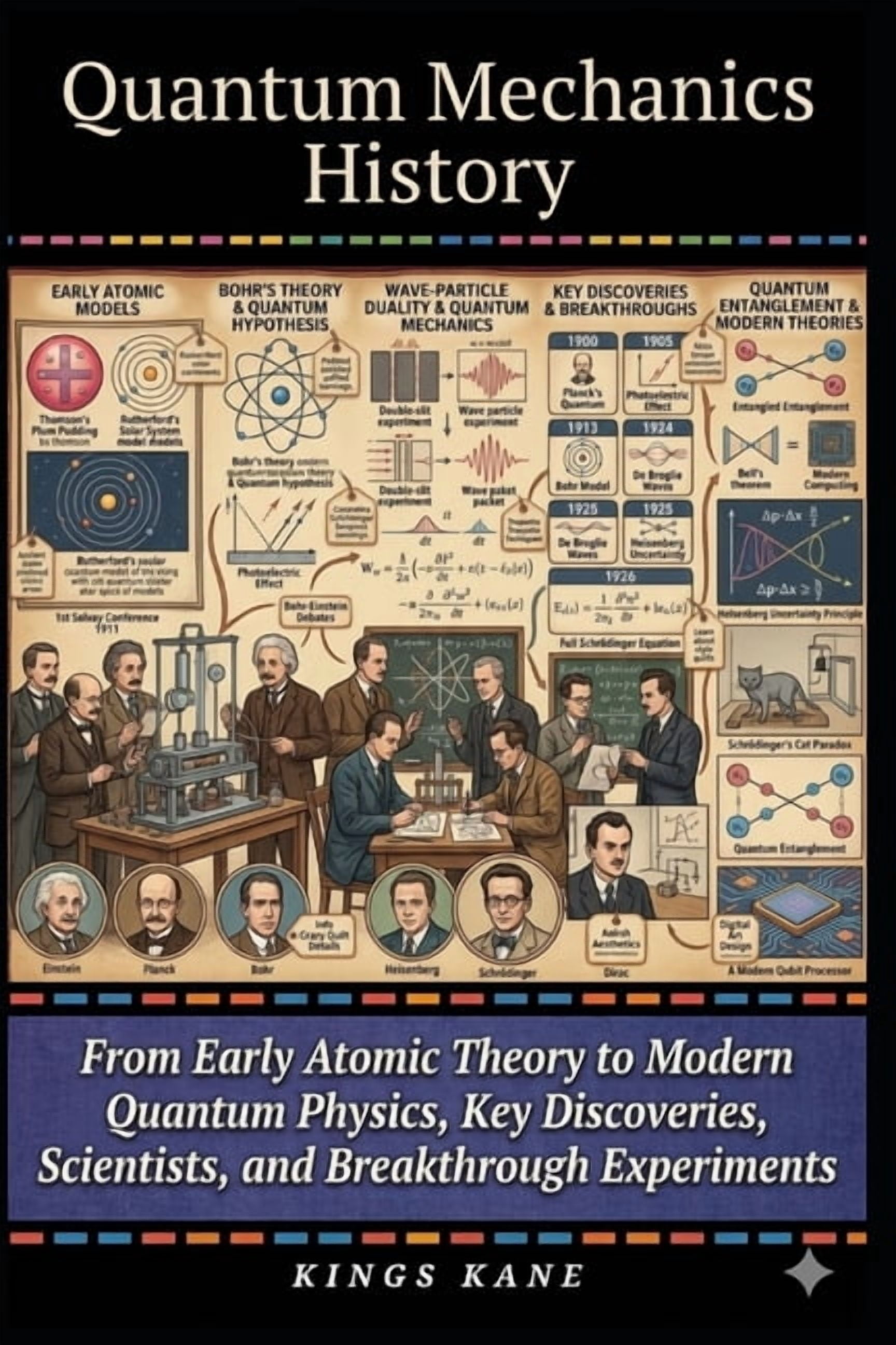 Quantum Mechanics History: From Early Atomic Theory to Modern Quantum Physics, Key Discoveries, Scientists, and Breakthr, (Paperback)