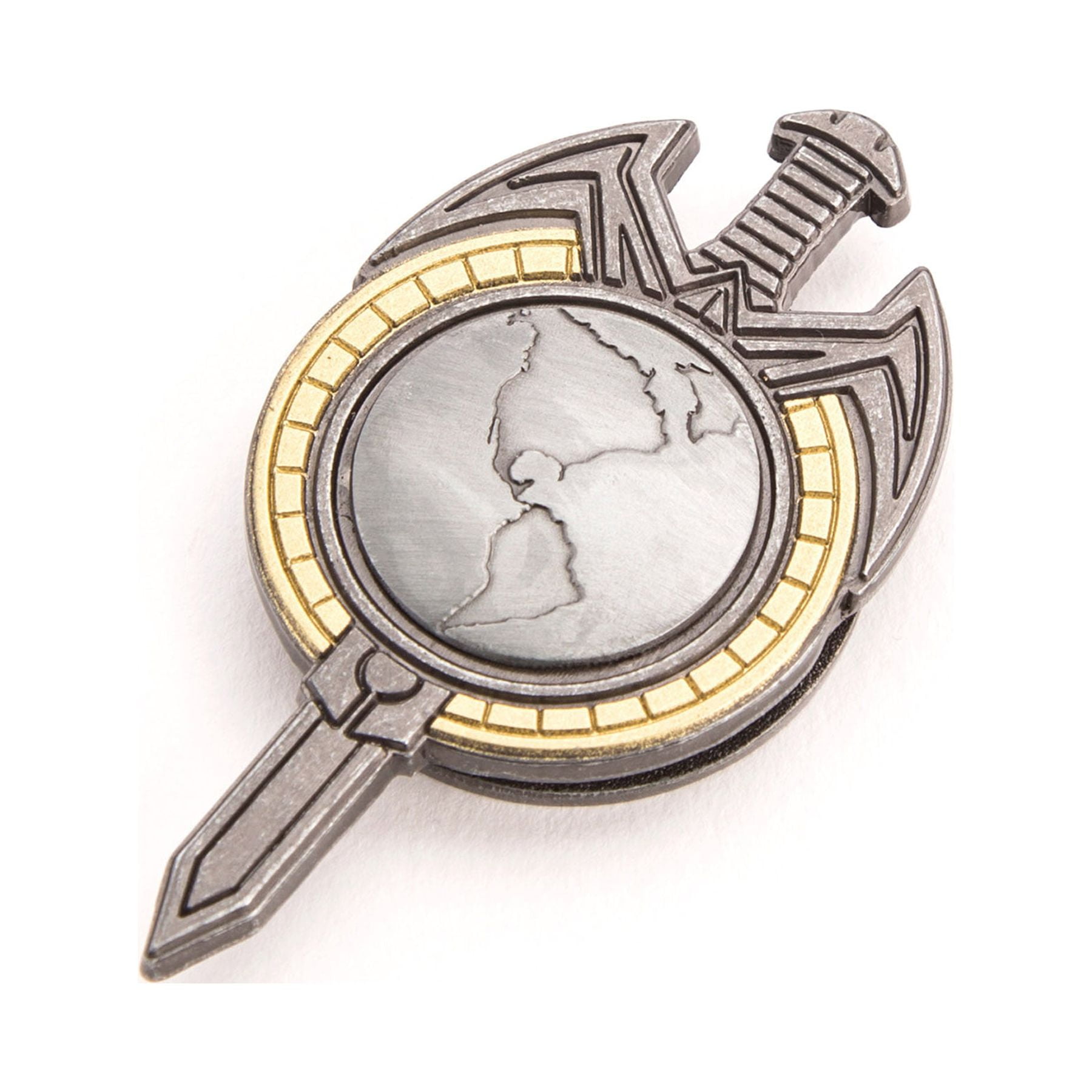 Quantum Mechanix Star Trek: TNG Mirror Universe Magnetic Insignia Badge