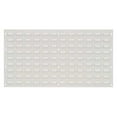 thumbnail image 1 of Steel Louvered Panel, 1/4 in D x 20 in H x 36 in W, White, 1 of 1
