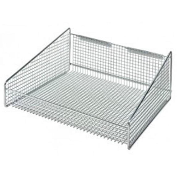 Quantum Medical 1617HBC 17 x 17.37 x 7.37 in. Chrome Hanging Basket