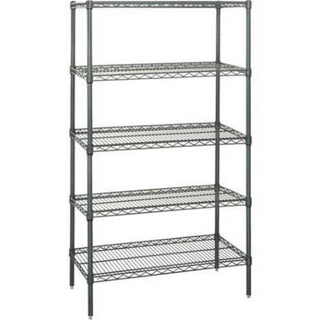 Quantum Medical 2160P 21 x 60 in. Proform Wire Shelf, Light Green