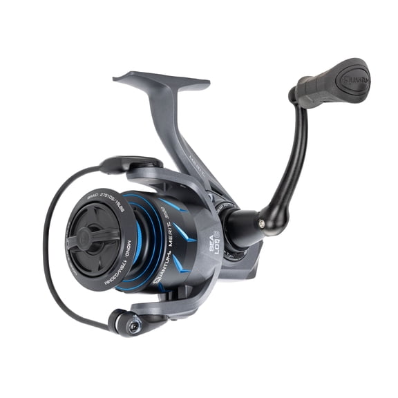Quantum Merit Spinning Fishing Reel, Size 3000, 6.2:1 Gear Ratio, 4+1 Bearings