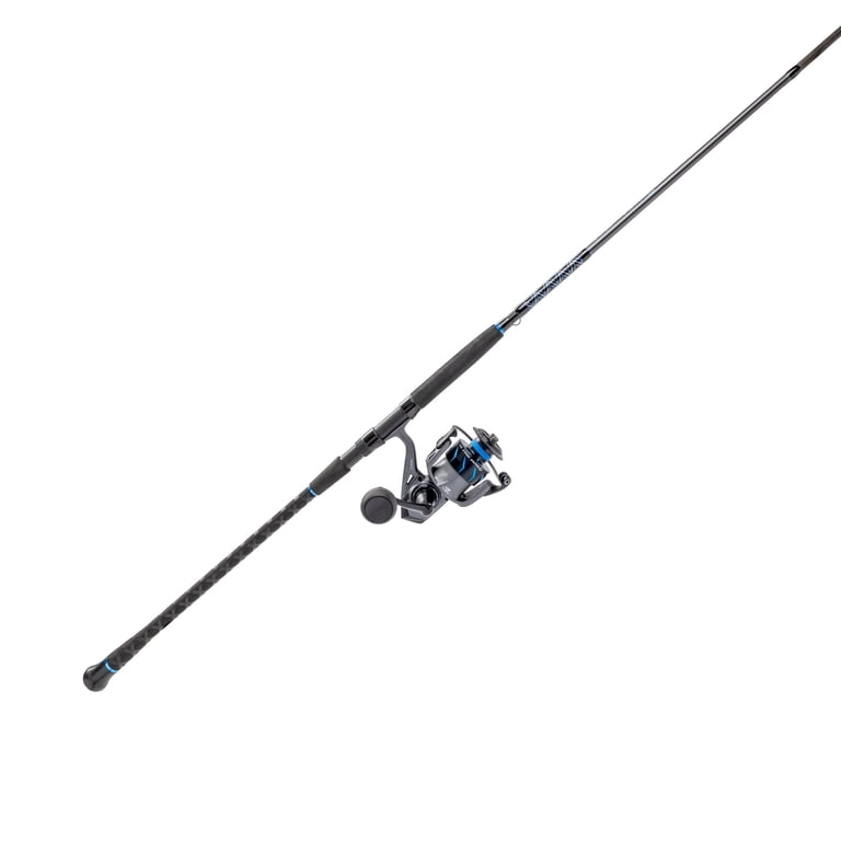 2 piece saltwater spinning rod combo Fierce IV 4000 7'0" Medium 2-Piece piece rod features durable construction 2 Piece Spinning Fishing Rod