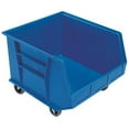 thumbnail image 1 of Quantum Mobile Magnum Plastic Stacking Bin 16-1/2"W x 18"D x 11"H Blue, 1 of 2