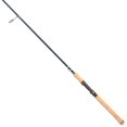 thumbnail image 1 of Quantum Myth Spinning Fishing Rod, 7-Foot 6-Inch, 1-Piece, Medium Power, Fast Action Rod, HXS30 Graphite Blank, Seaguide Line Guides, Fuji DPS Reel Seat, Cork Handle, Gray/Blue, 1 of 8