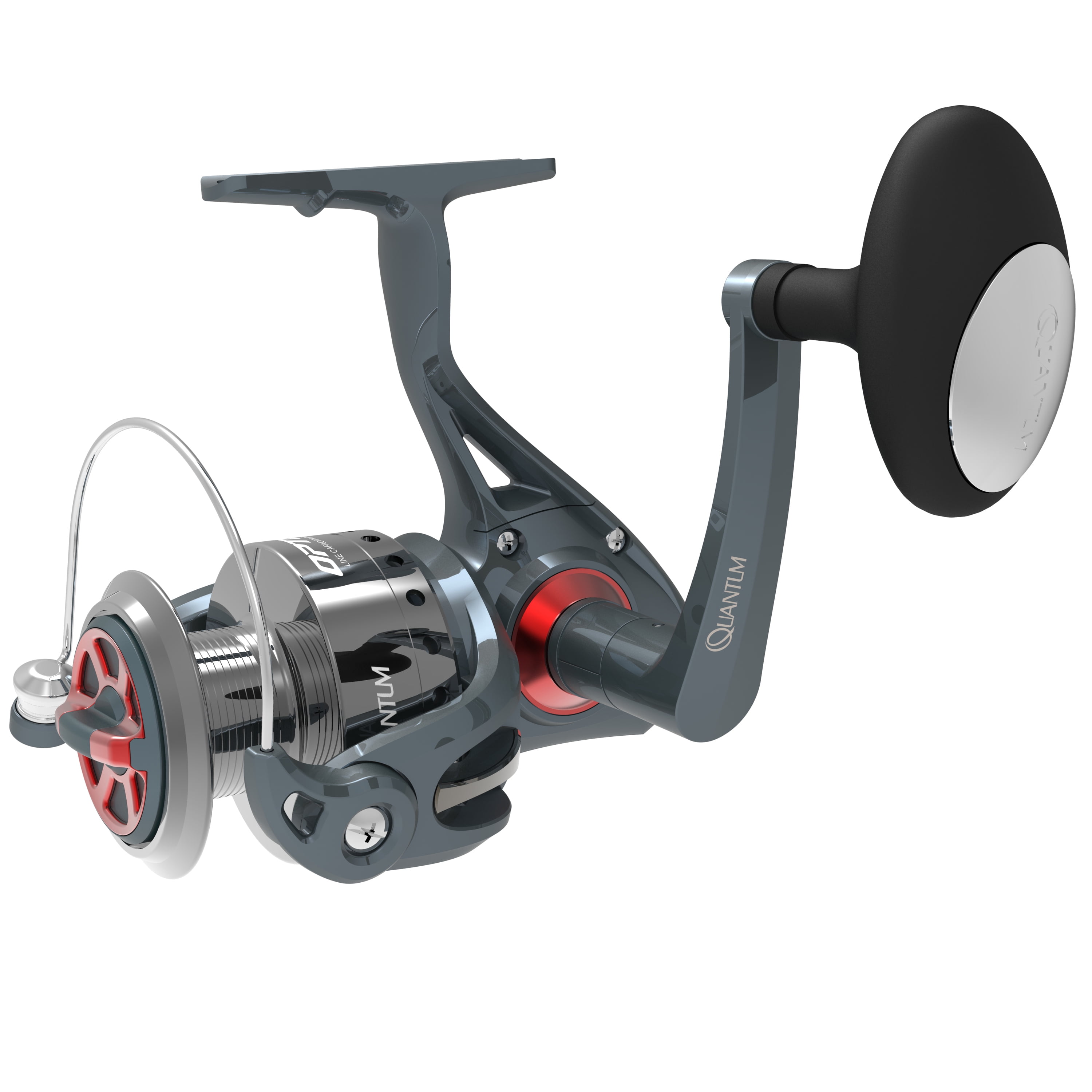 Quantum Optix Size 80 Spinning Fishing Reel, Lightweight Composite, TRU Balance Rotor