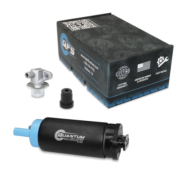 Quantum Outboard Fuel Pump w/ Filter/Strainer & Grommet for Mercury Marine 60HP 4-Stroke EFI 2002-2010, Replaces 898101T67