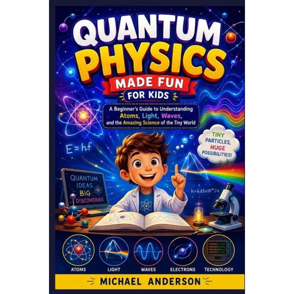 Quantum Physics Made Fun for Kids: A Beginner's Guide to Understanding Atoms, Light, Waves, and the Amazing Science of t, (Paperback)