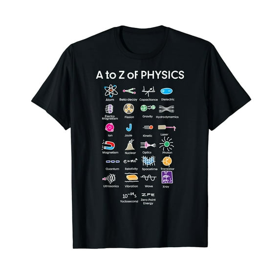 Quantum Physics String Theory Physics Student Science Vintage Men Retro T-Shirt