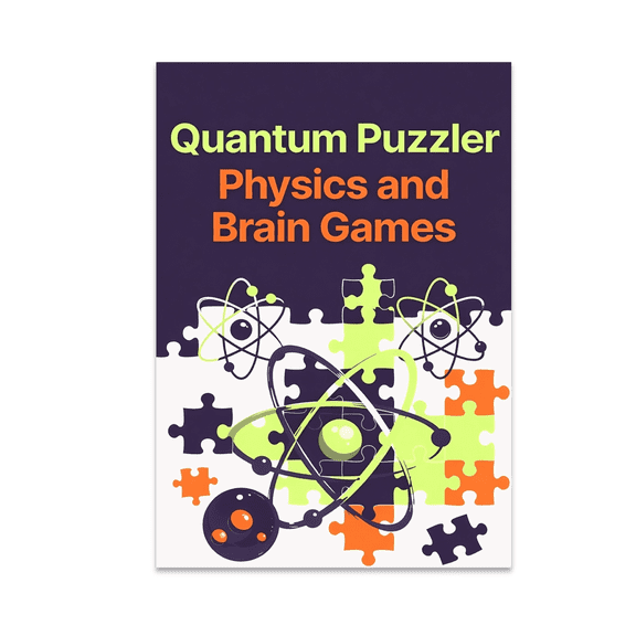 Quantum Puzzler Physics Wall Decor - Science Enthusiast - 13x19 Poster Print