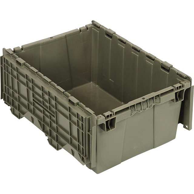 Quantum QDC21159 Plastic Storage Container with Attached FlipTop Lid
