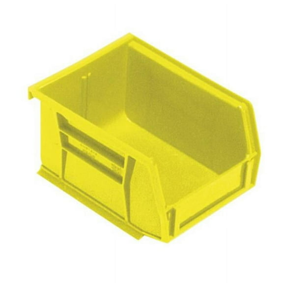 Quantum Storage Systems Hang and Stack Bin,Yellow,PP,3 in QUS210YL