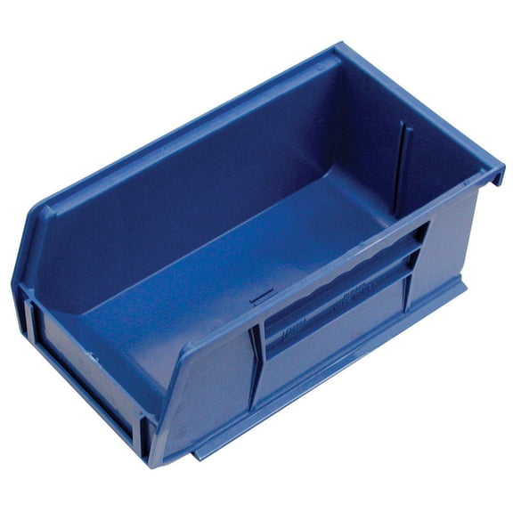 Quantum Storage Small Blue Stackable Parts Bin