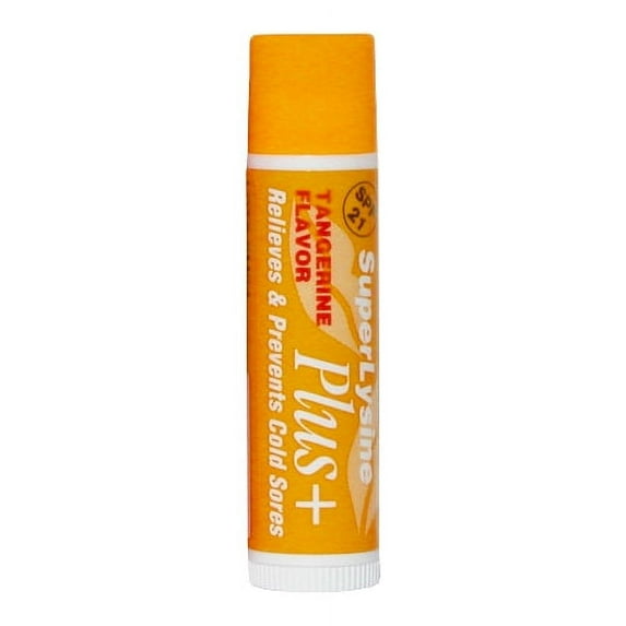Quantum Research Lip Protectant - Super Lysine Plus Coldstick - SPF 21 - Tangerine Flavor - 1 Count - Case of 18