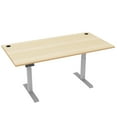 thumbnail image 1 of Quantum Series Programmable Electric Sit-Stand Straight Desk, 1 of 7