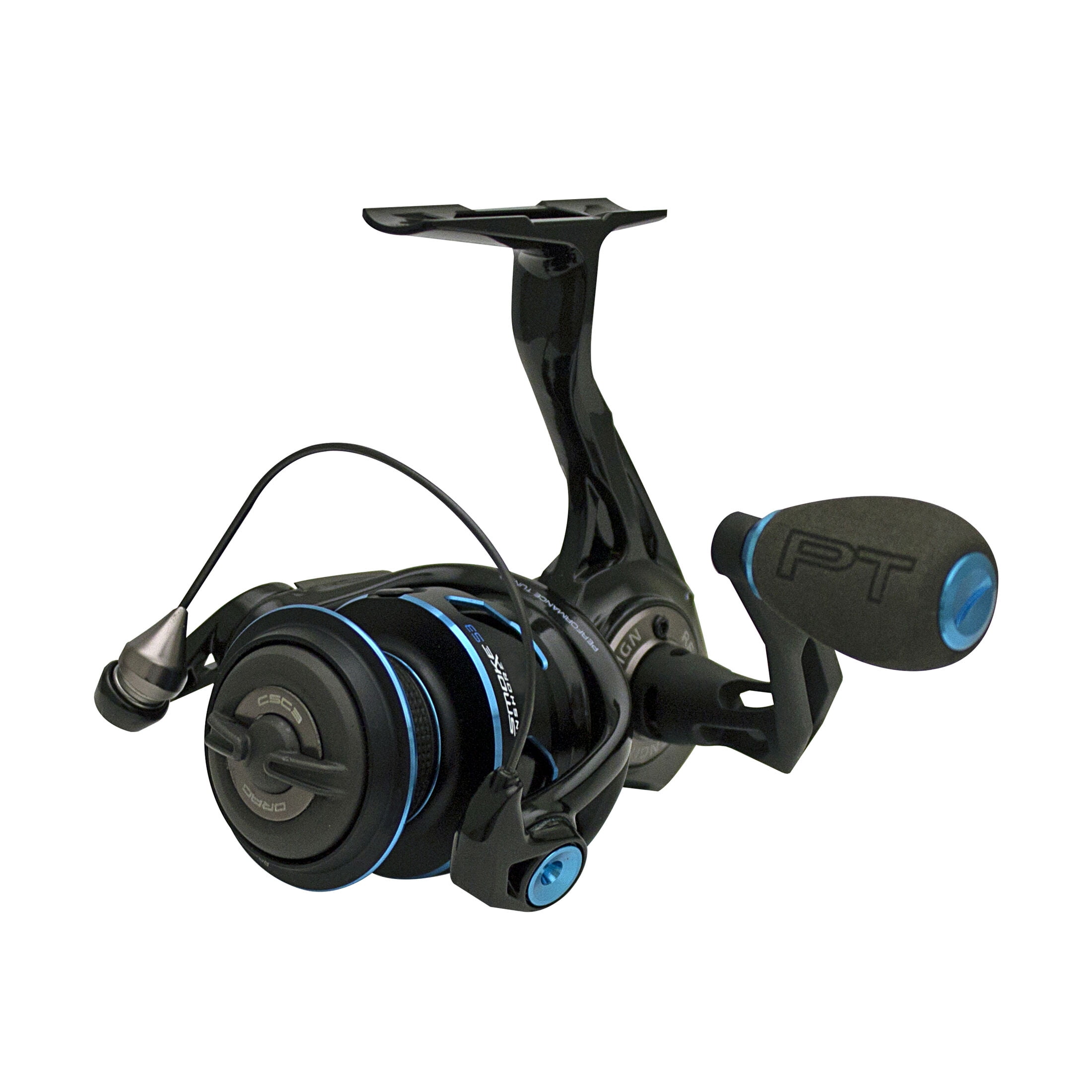 Quantum Smoke Saltwater Spinning Fishing Reel, Size 40 Reel, Black Quantum Smoke Saltwater Spinning Fishing Reel, Size 40 Reel, Black
