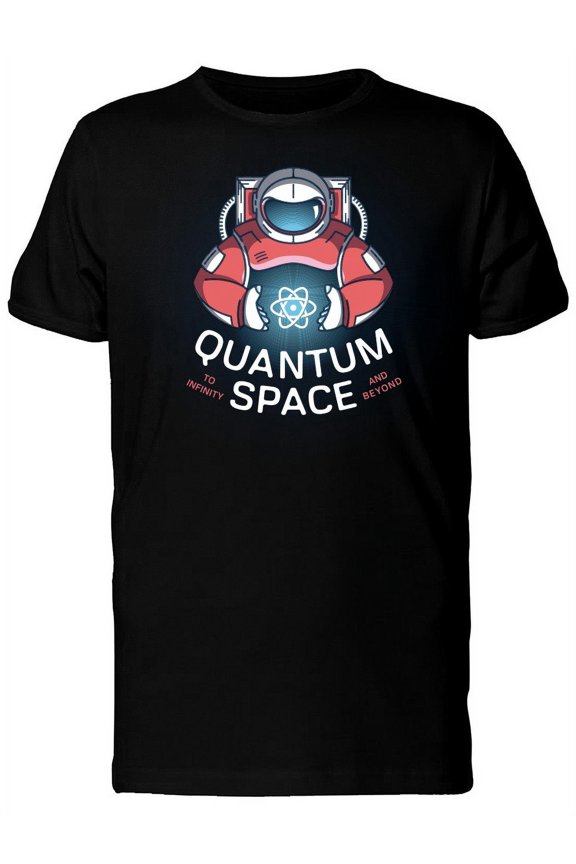 Quantum Space Astronaut T-Shirt Men -Image by Shutterstock, Male Medium