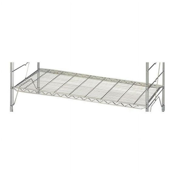 Quantum Storage 1224C Chrome Wire Shelving Shelf - 12 x 24 in.
