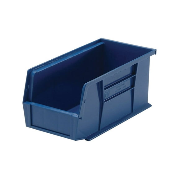 Quantum Storage 25759 5.5 x 4.75 in. Tool Storage Bin - Polypropylene 1 Compartment, Blue