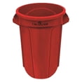 thumbnail image 1 of Quantum Storage CTC-44RD 31.5 in. Round Heavy-Duty Utility 44 gal Polyethylene Container, Red, 1 of 1