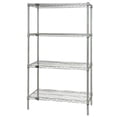 thumbnail image 1 of Quantum 14W X 24"L X 54"H Wireless Shelving Unit - Chrome Model Wr54-1424C, 1 of 2