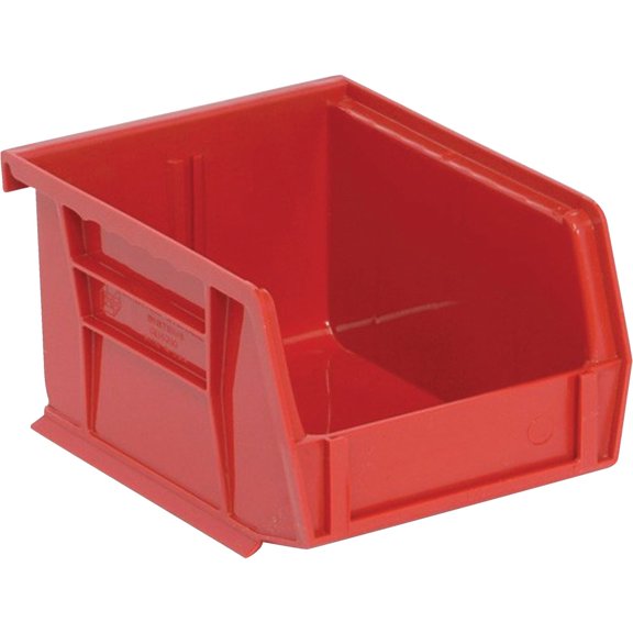 Quantum Storage 5-3/8 in. L x 4-1/8 in. W x 2-13/16 in. H Tool Storage Bin Polypropylene Red