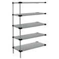 thumbnail image 1 of Quantum Storage AD86-2454SG-5 Galvanized Steel 5-Solid Shelf Add-On Unit - 86 in., 1 of 1