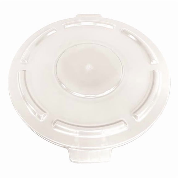 Quantum Storage CTC-L44WT 24 in. dia. Round Heavy-Duty Utility Polyethylene Container Lid for 44 gal, White