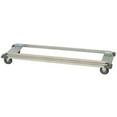 thumbnail image 1 of Quantum Storage DB1860S Wire Shelving Dolly Base, 18 x 60 in. - Stainless Steel, 1 of 3