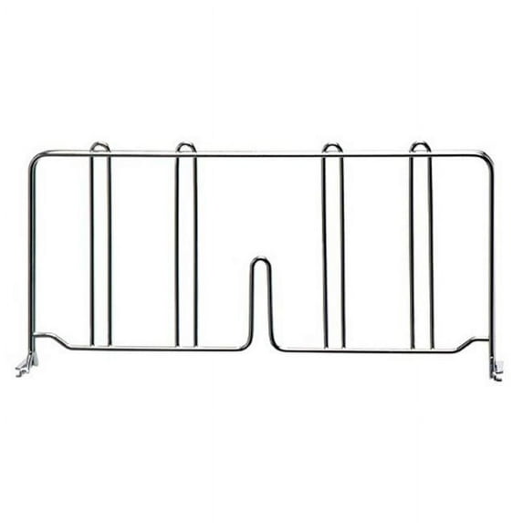 Quantum Storage DIV21 Chrome Wire Shelving Shelf Divider - 21 in.