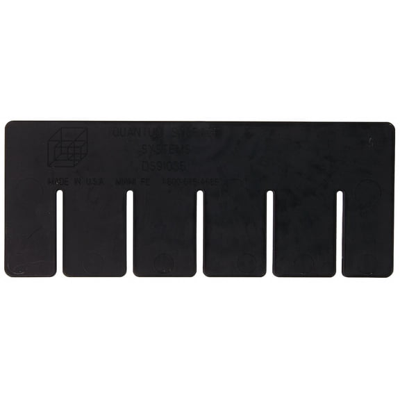 Quantum Storage Systems ESD Short Divider,10-7/8 x 8-1/4In,PK6 DS91035CO