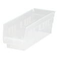 thumbnail image 1 of Quantum Storage  Economy 4 in. Shelf Bin- Clear - 11.62 x 4.12 x 4 in., 1 of 1