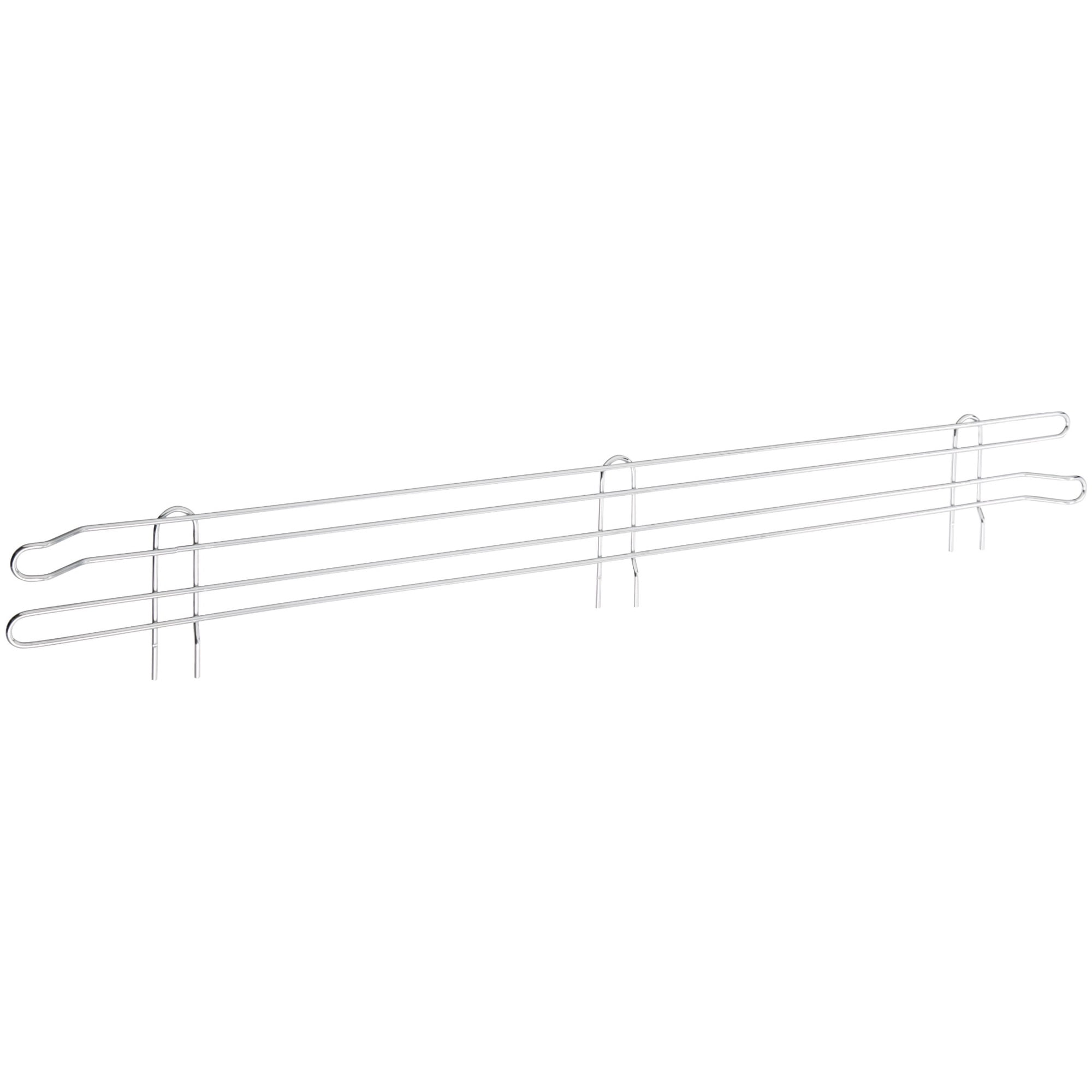 Quantum Storage QStor Wire Shelving Back Ledges (Set of 5)