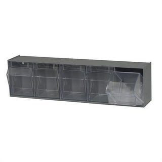 Storage Cabinets - Tip Out Bins Mounted On Louvers