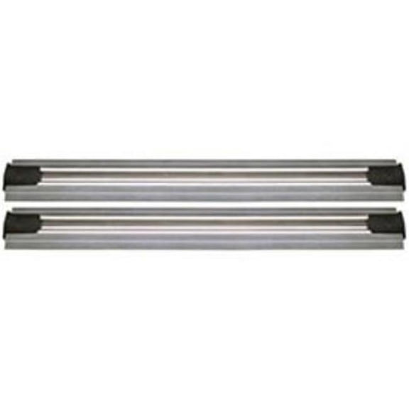 Quantum Storage Systems B1955835 QVTRK-2-96EST Single Unit Track Assembly Kit - 2 Tracks - 96 in. - Silver
