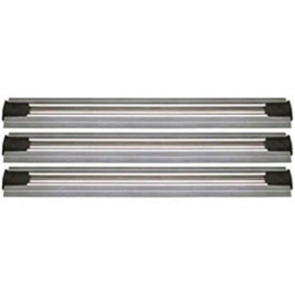 Quantum Storage Systems B1955858 QVTRK-3-228EST Double Unit Track Assembly Kit - 3 Tracks - 228 in. - Silver