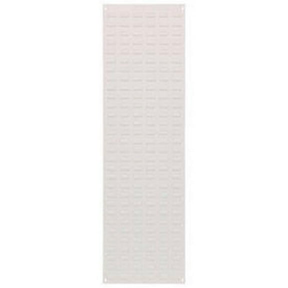 Quantum Storage Systems B383281 Partition Wall System QLP-1861HC Louvered Panel, Oyster White - 18 x 61 in.