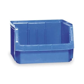 Quantum Storage Systems QMS543BL 18.37 x 19.75 x 11.87 in. Magnum Plastic Stackable Storage Bin, Blue
