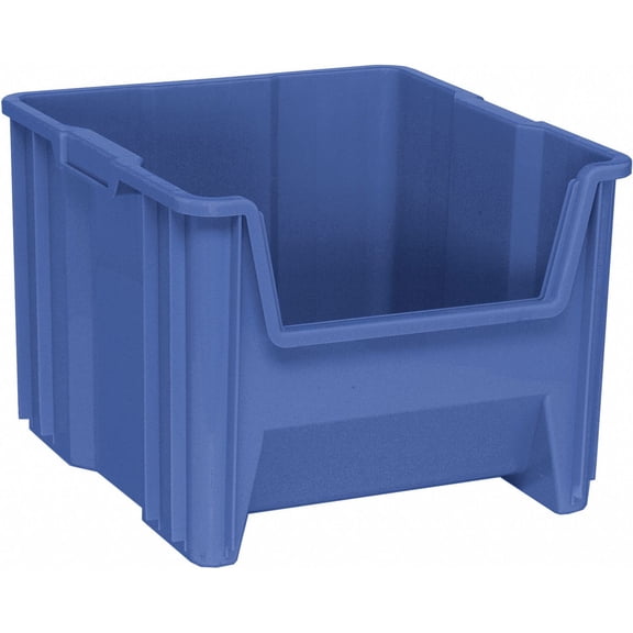 Quantum Storage Systems Bin,Blue,Polyethylene,12 1-2 in QGH800BL QGH800BL ZO-G3748631