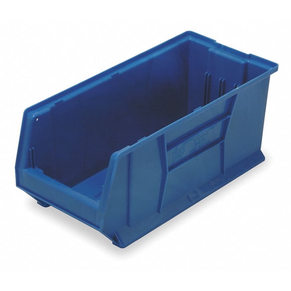Quantum Storage Systems Bin,29-7/8 In. L,11 In. W,10 In. H,Blue QUS973BL