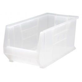 Quantum Storage QUS953CL Clear Plastic Storage Containers - 23.88 x 11 x 10 in.