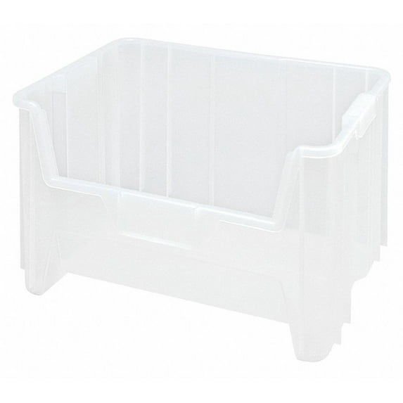 Clear-view Heavy-duty Giant Stack Containers, Colors: Clear