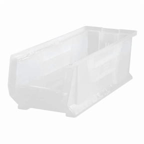 Quantum Storage QUS951CL Clear Plastic Storage Containers - 23.88 x 8.25 x 9 in.