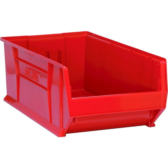Quantum Storage Systems Bin,Red,Polypropylene,12 in QUS975RD