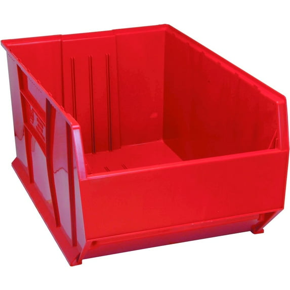 Quantum Storage Systems Bin,Red,Polypropylene,17 1/2 in QUS997RD