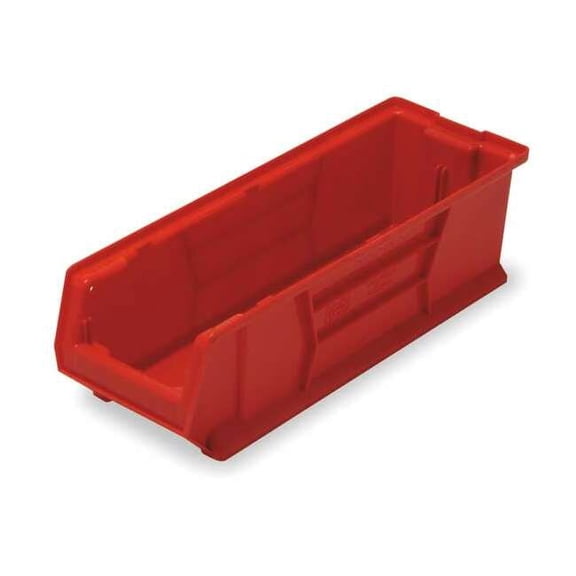 Quantum Storage Systems Bin,Red,Polypropylene,7 in QUS950RD